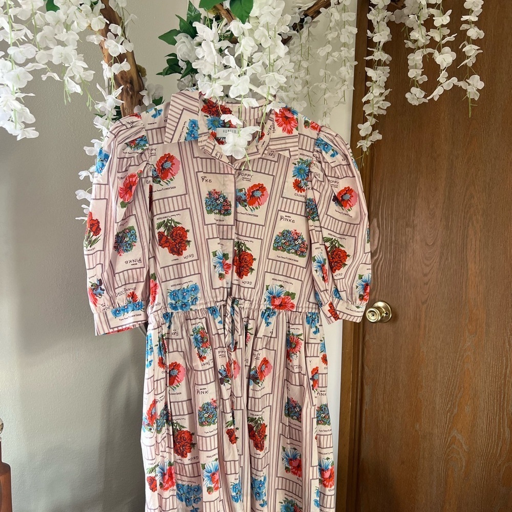 Hunter Bell Floral Print Dress